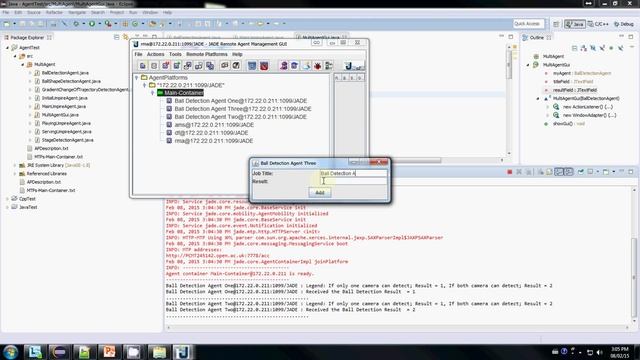 Java Agent Development framework: JADE Simulation смотреть онлайн
