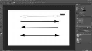Как сделать стрелки в фотошопе