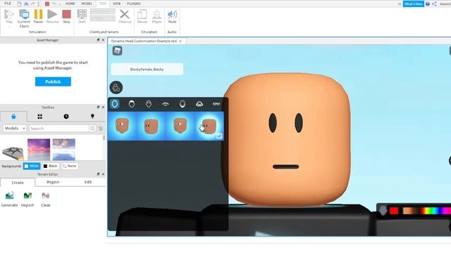 How to unlock Roblox New feature Dynamic heads avatar's смотреть онлайн