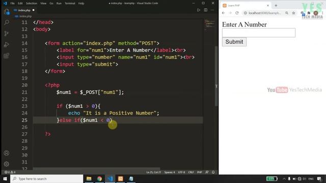 If Else Statement | PHP Malayalam Tutorial | Part 11 of 22 | смотреть онлайн