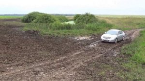 Nissan Teana Four тест по Рязанскому бездорожью