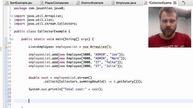 Converting stream to a collection with Collectors.toList() смотреть онлайн