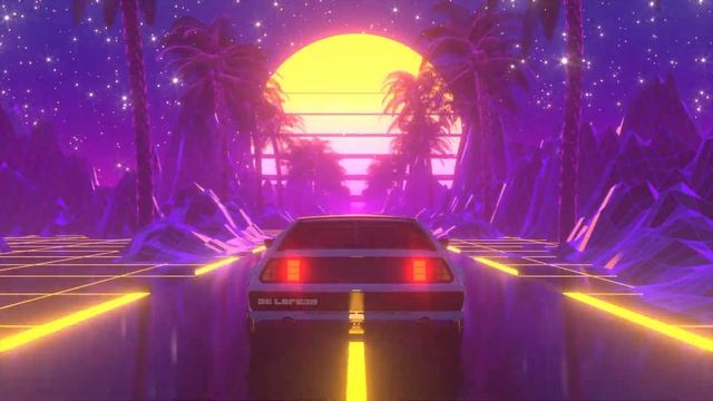 4K Copyright Free VISUALDON Visuals ||  Delorean || Visual Loop #119 ??