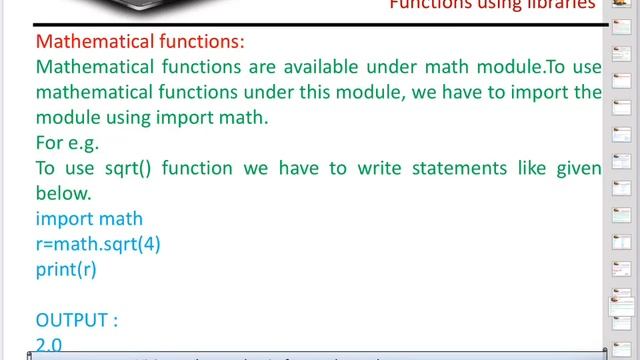 More on functions XII CS смотреть онлайн