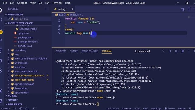 ES6 Tutorial Bangla ! ECMAScript 6 #10 local scope and varibale scope смотреть онлайн