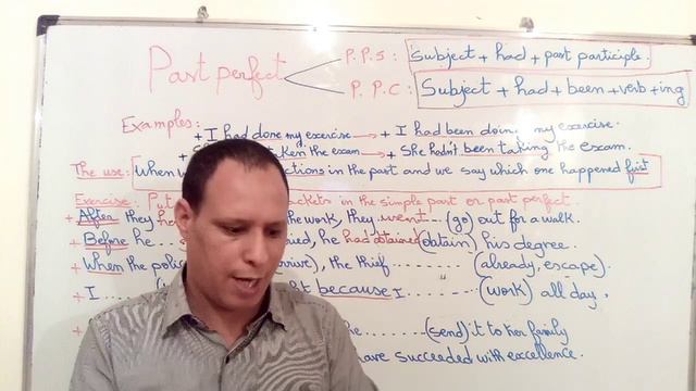 Tenses. Past perfect смотреть онлайн
