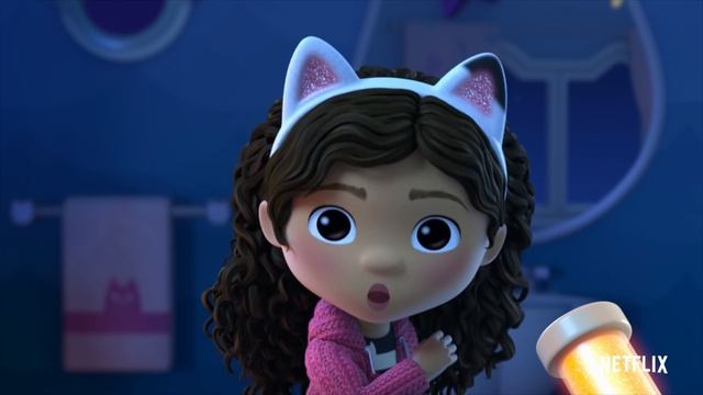 Glow in the Dark Train Ride | GABBY'S DOLLHOUSE | Netflix смотреть онлайн