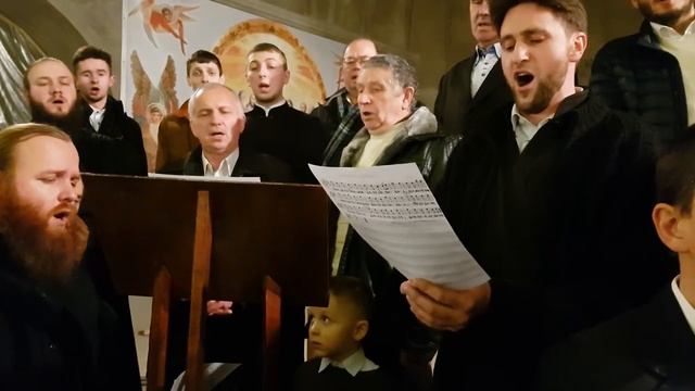 "Дивная новина". Верхний хор Свято-Успенской Почаевской Лавры. смотреть онлайн