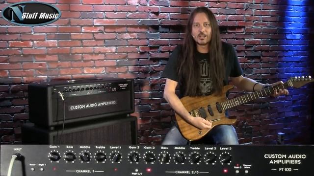 Reb Beach playing the Suhr PT-100 Custom Audio Amplifier смотреть онлайн