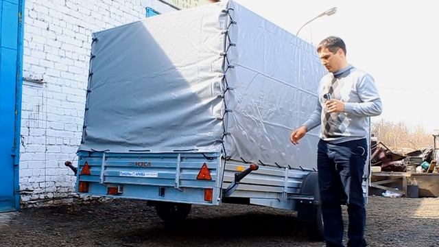 Прицеп МЗСА 817716.001 Обзор легкового прицепа. ЦЛП АРИВА смотреть онлайн