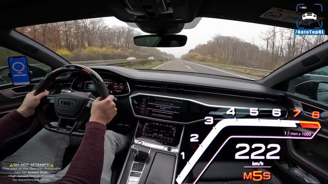 950HP AUDI RS7 C8 Is YOUR WORST ENEMY On The AUTOBAHN!