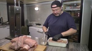 СВИНОЙ КАРБОНАТ СЫРОКОПЧЁНЫЙ. КОРЕЙКА СЫРОКОПЧЁНАЯ