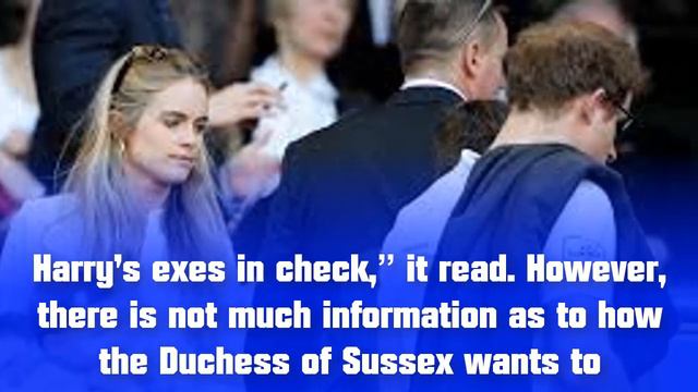 Meghan Markle Jealous Of Prince Harry’s Ex-Girlfriend Cressida Bonas. смотреть онлайн