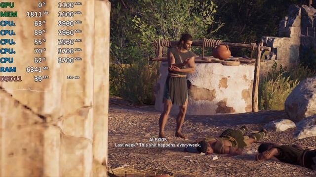 Ryzen 3 2200G - Assassin’s Creed Odyssey - OC vs. Stock - Gameplay Benchmark Test LowSpecGamer смотреть онлайн