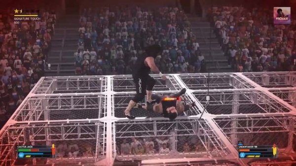 THE UNDERTAKER vs CACTUS JACK Hell in a Cell Backlash || WWE2K23