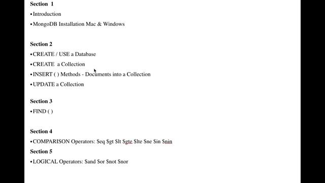MongoDB - The Beginners Bootcamp - Introduction смотреть онлайн