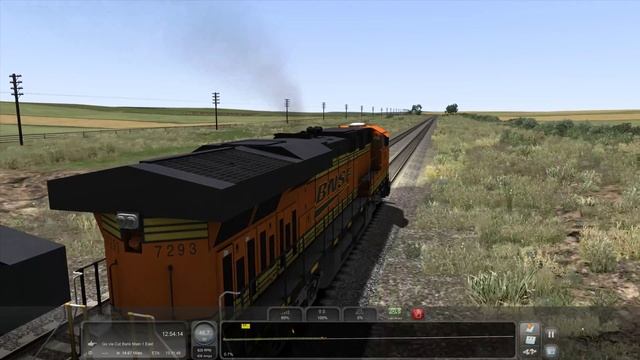 Train Simulator 2017 - [BNSF ES44 DC] Return to Whitefish Pt.1 - 4K UHD смотреть онлайн