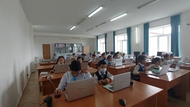 С.Әбдіжаппаров атындағыЖББМИ-да 27.10.23ж.күні қазақ тіліден  мониторинг түстілері 4-сыныптар