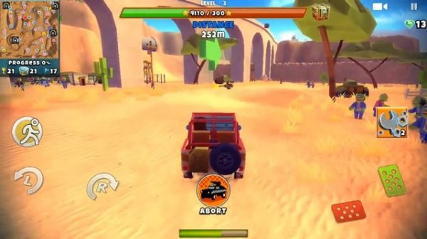 Zombie Safari android gameplay | Zombie Safari прохождение