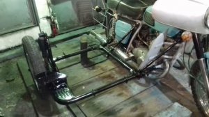 Тормоз колеса коляски ИЖ.