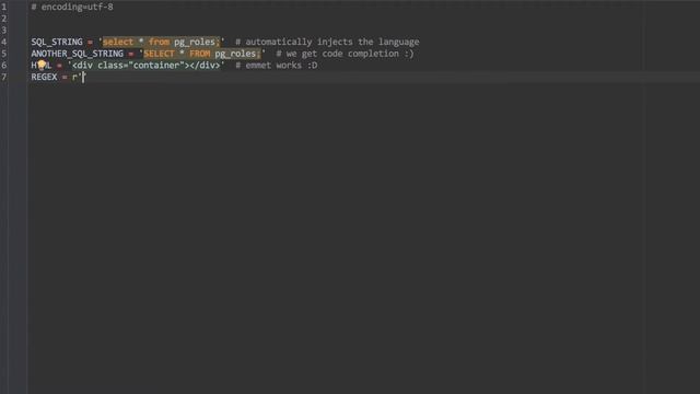 PyCharm Language Injection смотреть онлайн