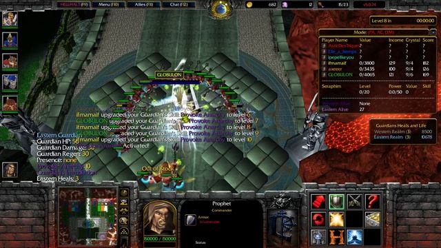 Warcraft 3 Classic HellHalt TD Competitive #123 смотреть онлайн