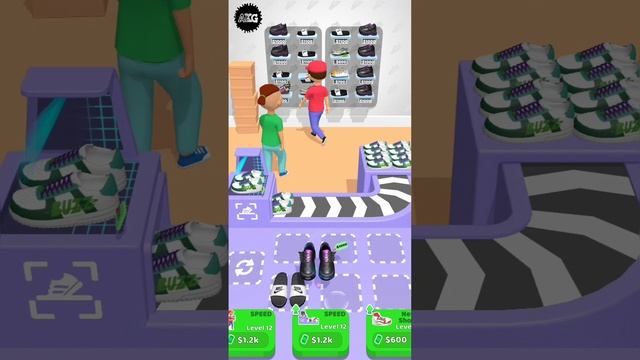 MAX LEVEL in Merge Shoes Shop Game смотреть онлайн
