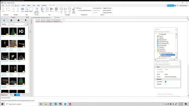 How to change Walkspeed and Health in roblox studio смотреть онлайн