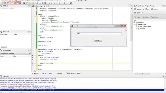 Работа со строками Delphi. Pos, Copy, Delete, StringReplace смотреть онлайн