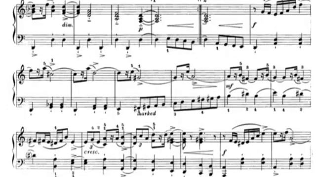 Benjamin Britten - Five Waltzes for Piano, Op. 3 (1925) [Score-Video] смотреть онлайн