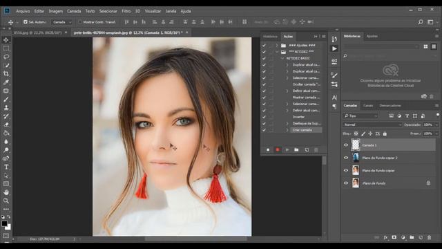 Creating a Sharpness Action in Photoshop | Como criar uma ação de nitidez no Photoshop смотреть онлайн