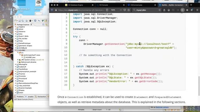 JDBC intro смотреть онлайн