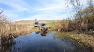 Самодельная БАГГИ и Hyundai galloper, экспедиция на реку Волга