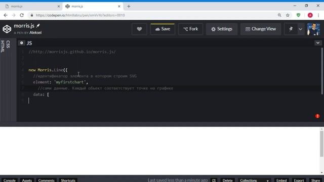 morris.js - javaScript библиотека для рисования графиков смотреть онлайн