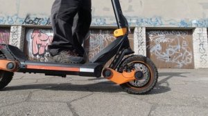 Kugoo Kirin G3 TPU suspension problem, causes the wheel to lock while driving, 90kg load