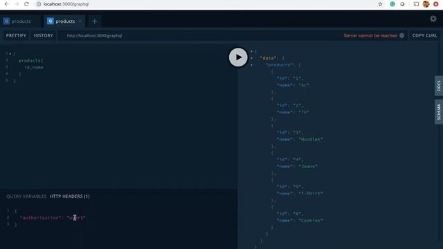 Access graphQL Api with authentication from react application смотреть онлайн