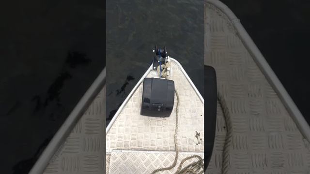 Якорная лебедка Trac Big Water 45 лодка Салют 430