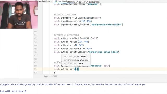 #1 Make a translator Gui with pyQT5 смотреть онлайн