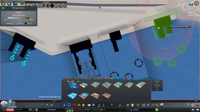 Charlatan Ep 12 | Fishing Harbor Build | Cities Skylines смотреть онлайн