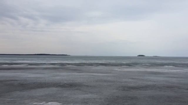 Обское море в апреле.Новосибирск смотреть онлайн