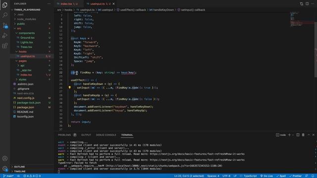 Building the Metaverse: Ultimate react three fiber course - Inputs смотреть онлайн