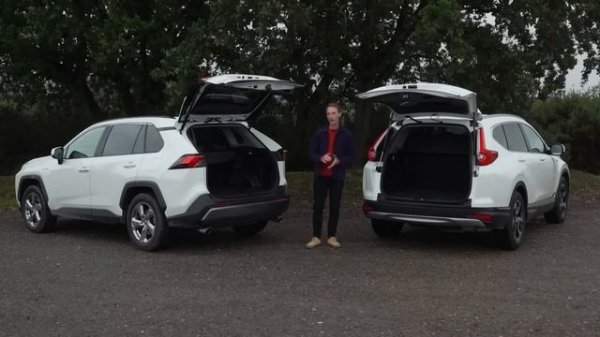 2021 Toyota RAV4 vs Honda CR-V – hybrid SUV showdown | What Car?