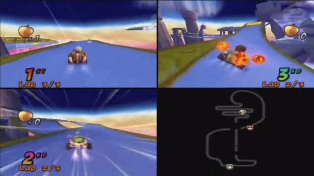 Cocoto Kart Racer | Wii | Multiplayer Gameplay смотреть онлайн