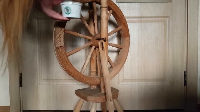 Реставрация прялки(1этап)- spinning wheels antigue смотреть онлайн