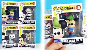 ФАНКО ПОП Дисней 90 лет Мики Маусу! МУЛЬТИКИ ДИСНЕЯ Игрушки FUNKO POP! Disney Mickey Mouse unboxing