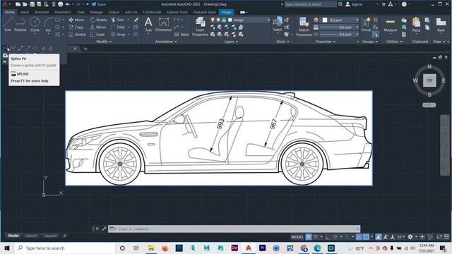 AutoCAD Basic Tutorial (Sinhala)- Part 14 - How to import image | tracing Image in AutoCAD | Inser смотреть онлайн