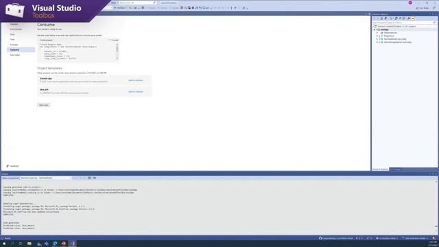 Visual Studio Toolbox Live - .NET Machine Learning in Visual Studio смотреть онлайн