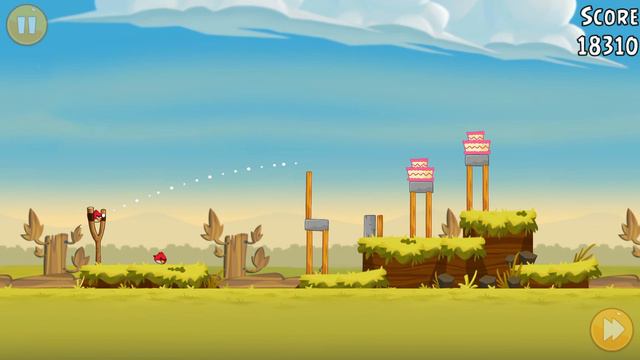 Angry Birds: 0-2, 3Star смотреть онлайн