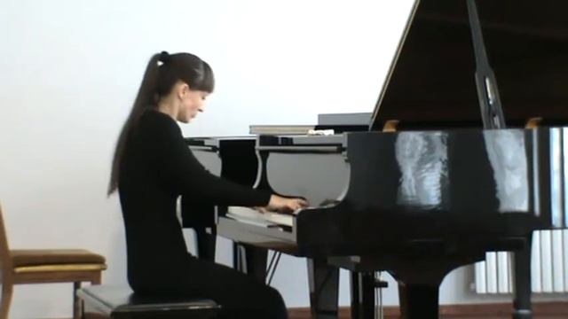 А.Э.Хинастера. Соната для фортепиано № 1, IV ч. Исполняет Лилия Вильчик. смотреть онлайн